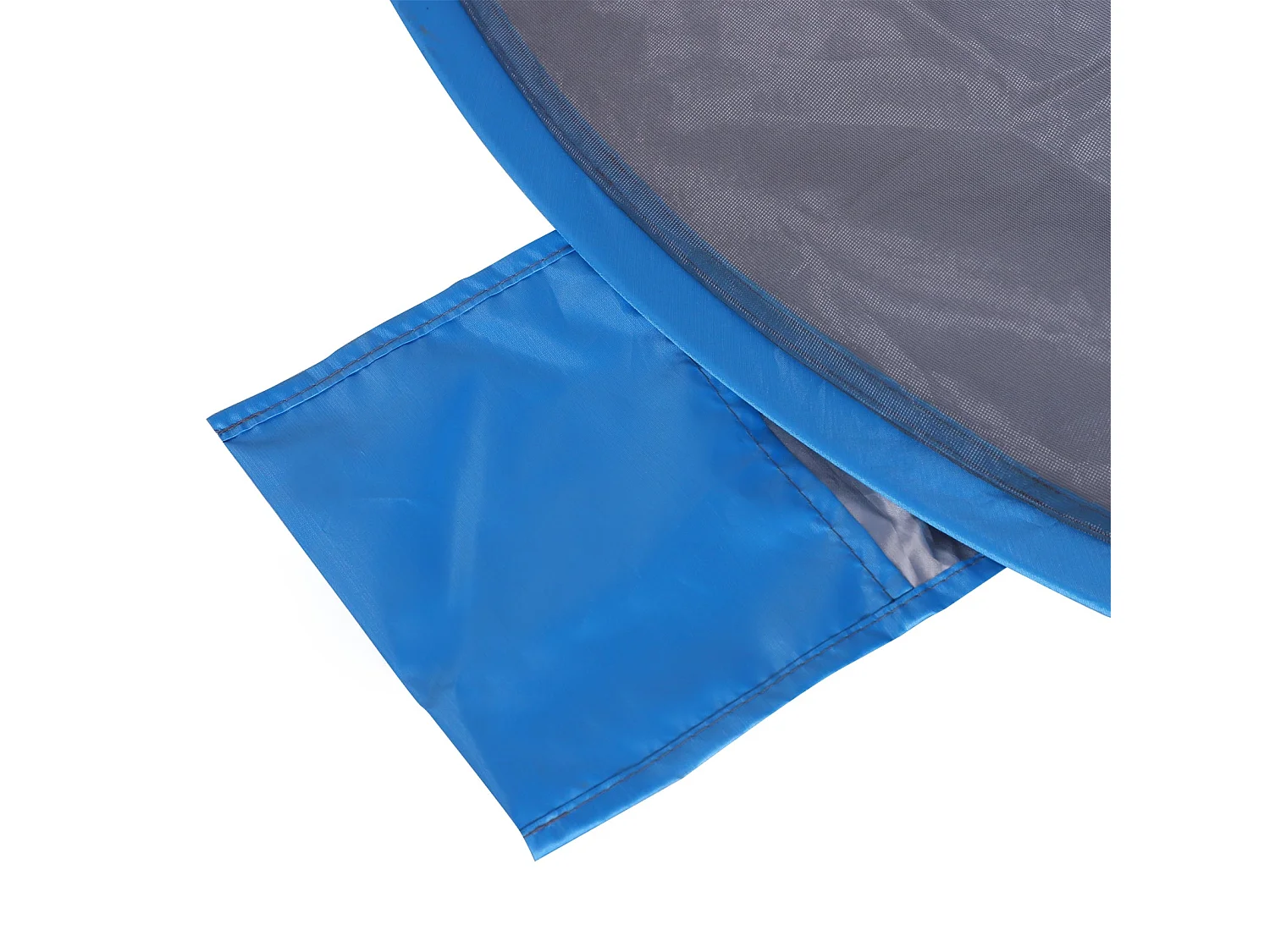 Tenda de Praia Dobrável Pop-Up Azul para 1-2 Pessoas com Abertura Automática e Bolsa de Transporte