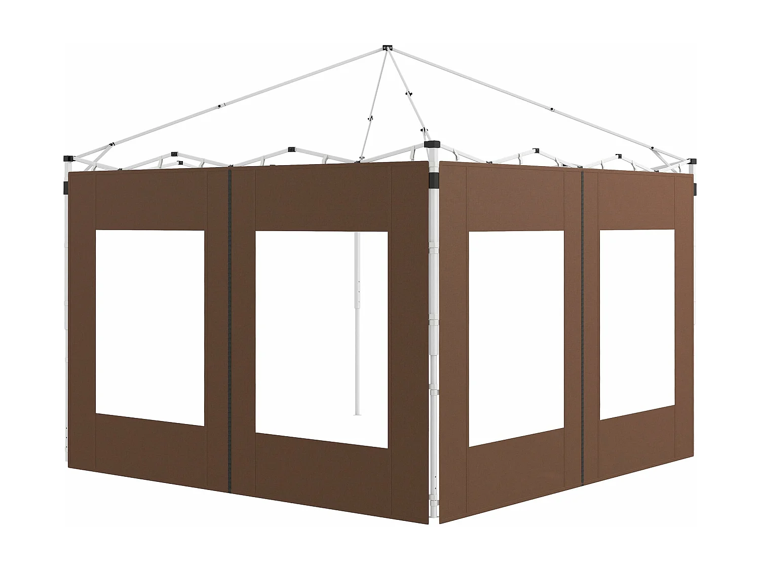 Paredes Laterais de Tenda Oxford com Janelas para Tendas 3x3m e 6x3m - Conforto e Estilo ao Ar Livre