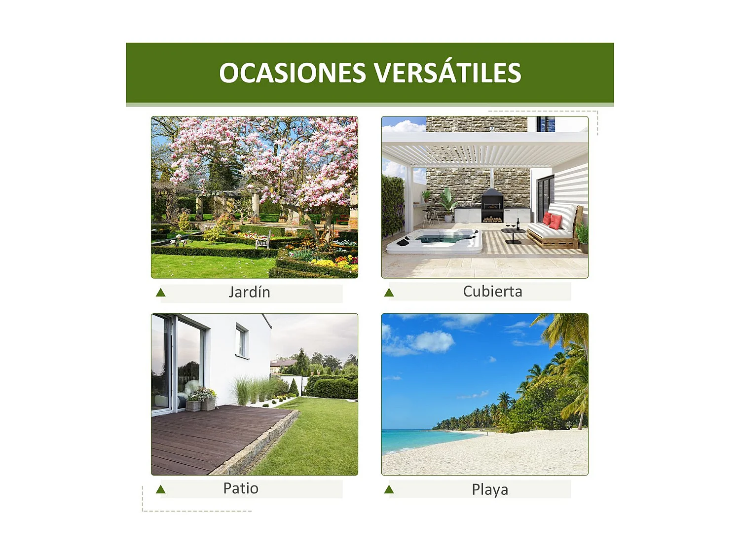 Banco de jardín Garten Outsunny 2 plazas madera de abeto 39,5x98x50 cm