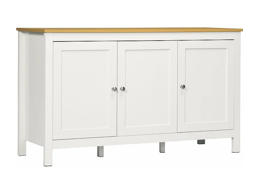 Aparador de salón blanco 120x40x70 cm HOMCOM