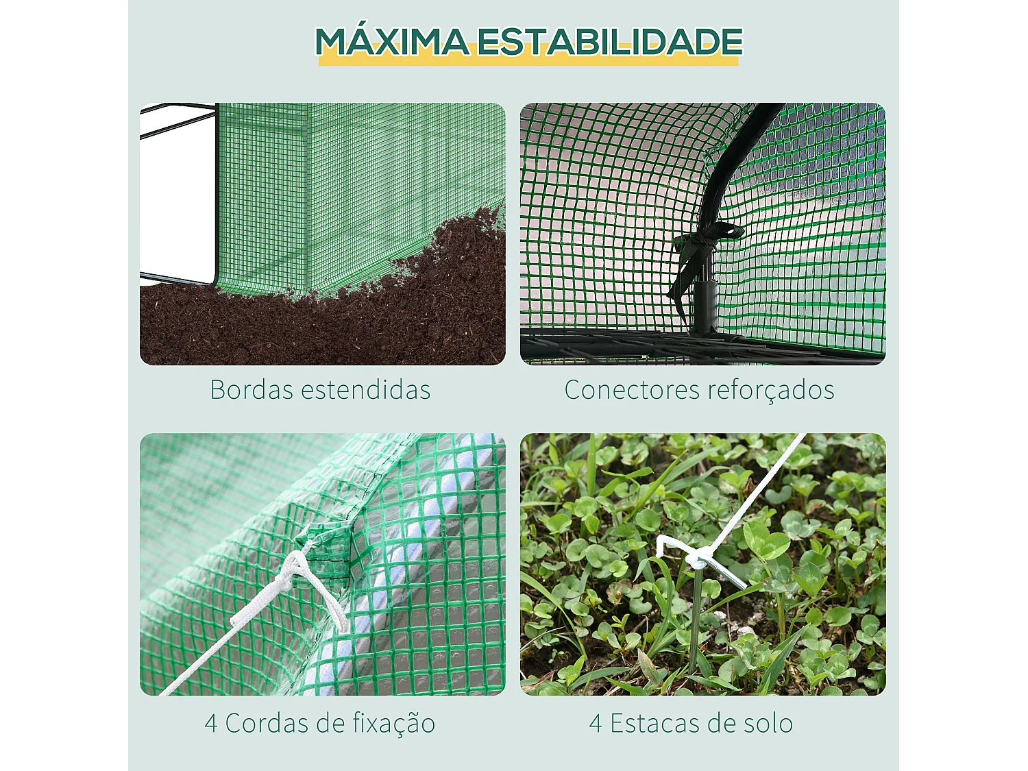Estufa de Jardim Espaçosa com Prateleiras, Porta Deslizante e Estrutura de Aço - Ideal para Cultivar Plantas e Flores