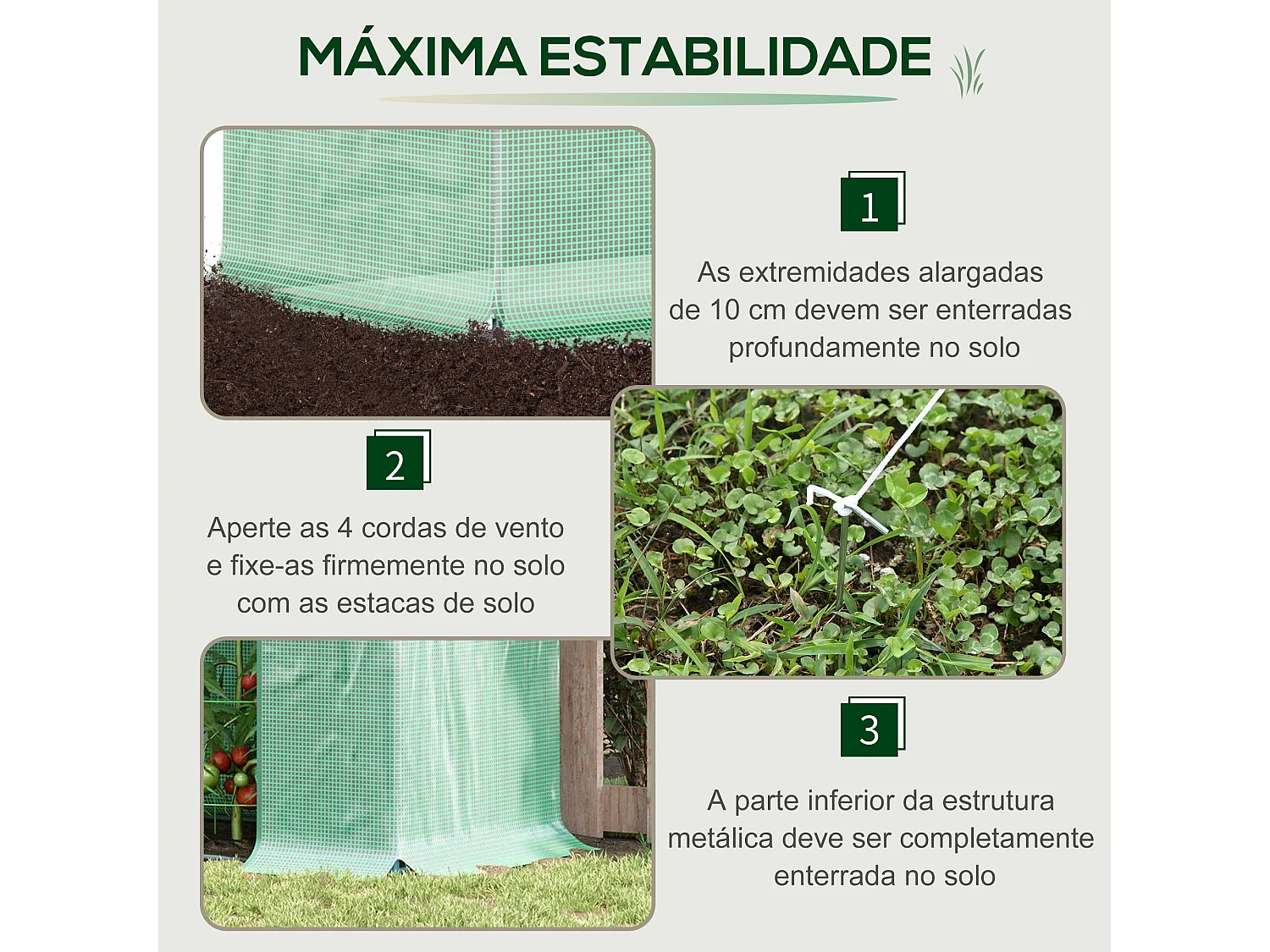 Estufa de Jardim Cascais Verde: Proteção e Estilo para Suas Plantas