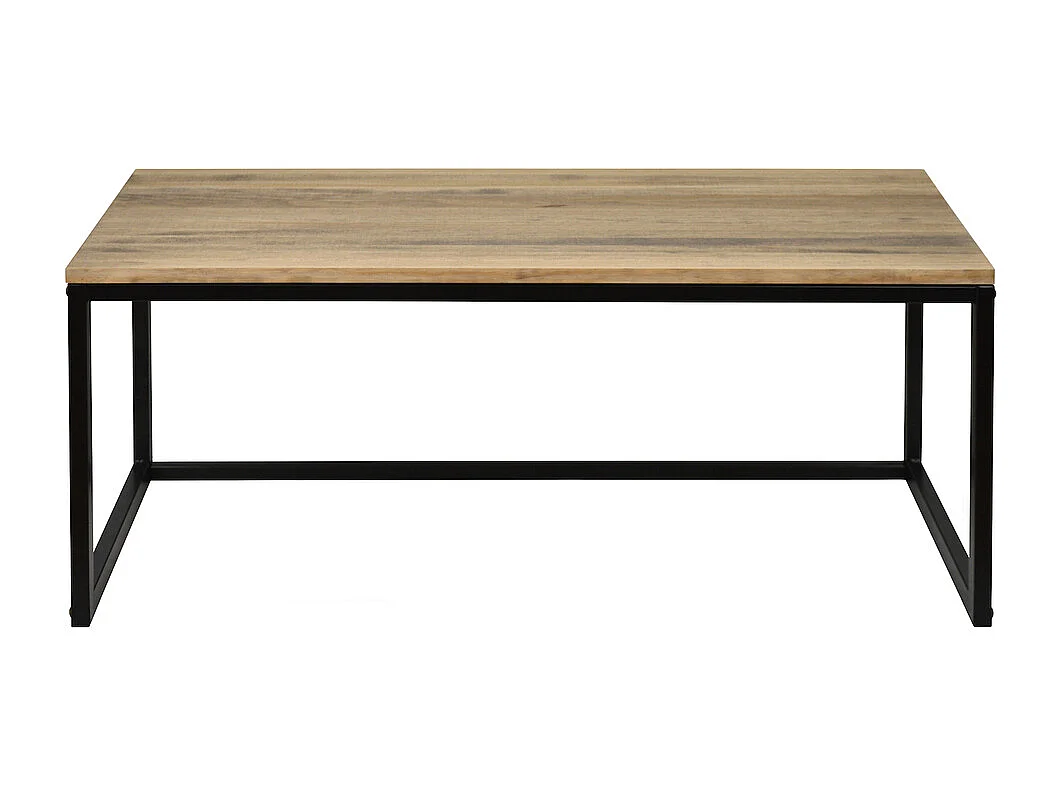 Banc Banquette Icub3 – style industriel vintage  40x80x45 cm Noir