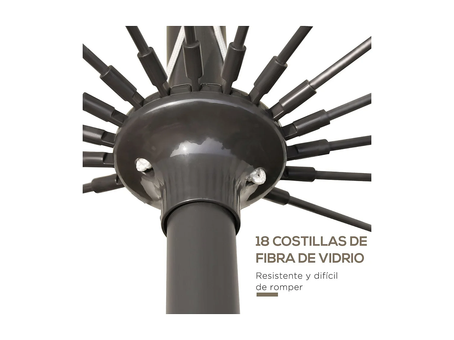 Guarda-sol de Jardim Ravello 5x2 - Estilo e Conforto para Espaços Exteriores