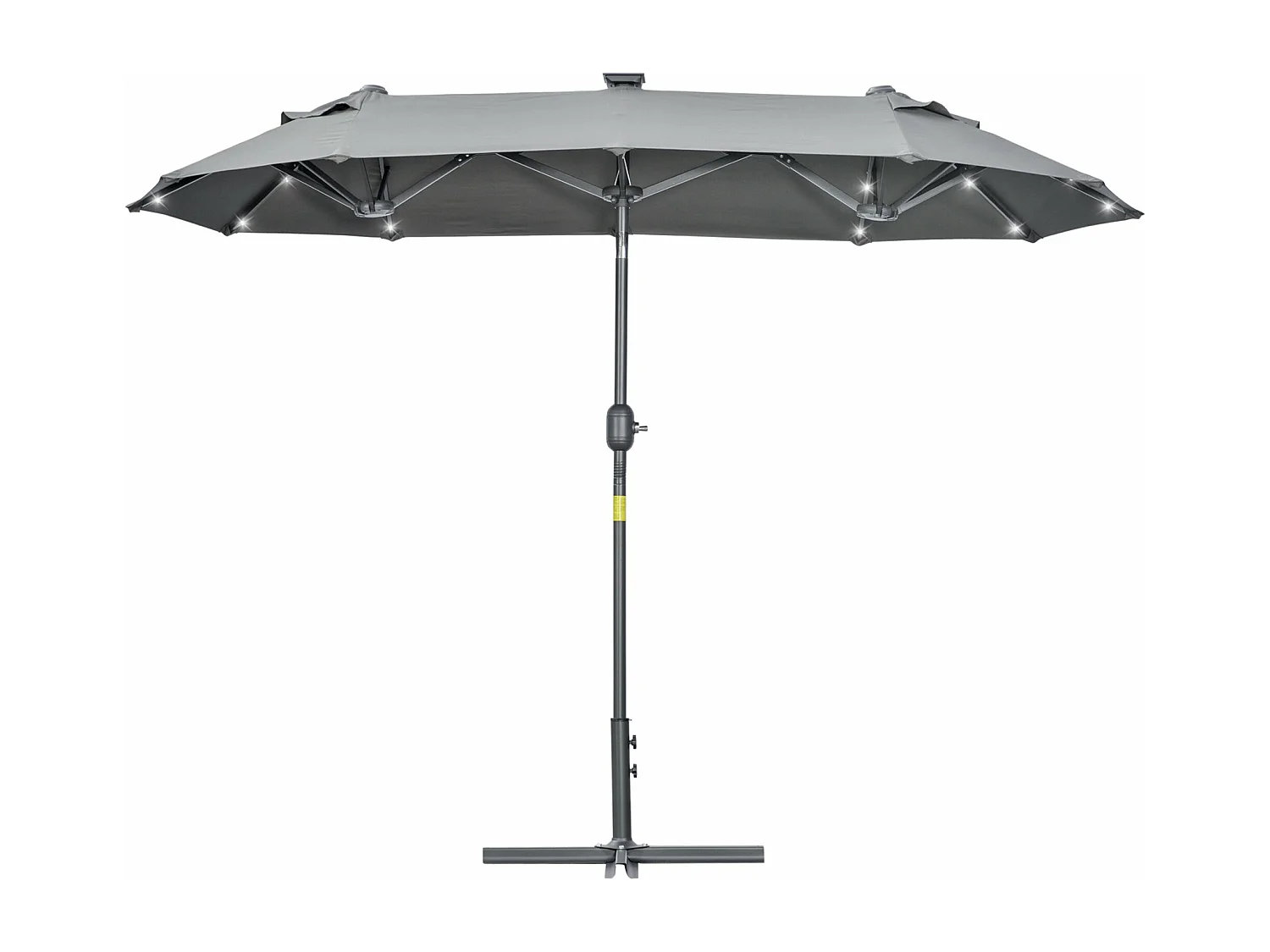 Guarda-sol Trento para Jardim – 295x150x219cm – Proteção Solar Elegante e Funcional