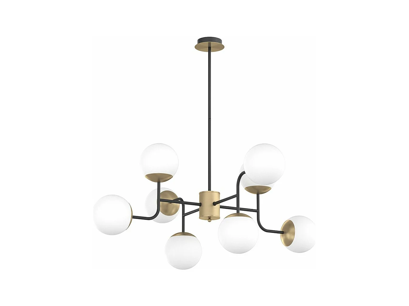 Clear Lampadario 8 Luci