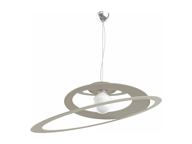 Bungee Sospensione D.70 Cm. 1 Luce Sabbia