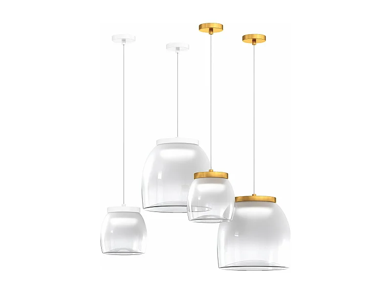 Sosp. Grande Montatura + Rosone Oro Opaco