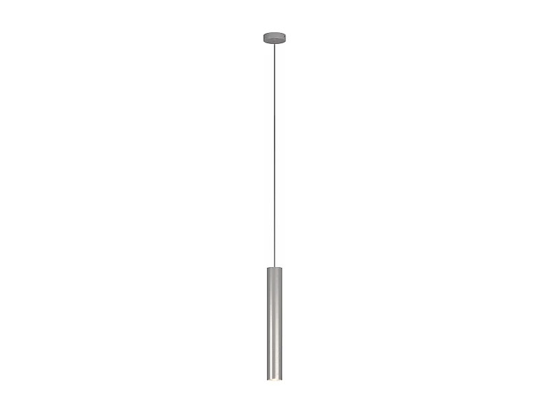 Xena Sospensione 1 Luce Alluminio Con Cavo Cm.250 E Rosone Alluminio