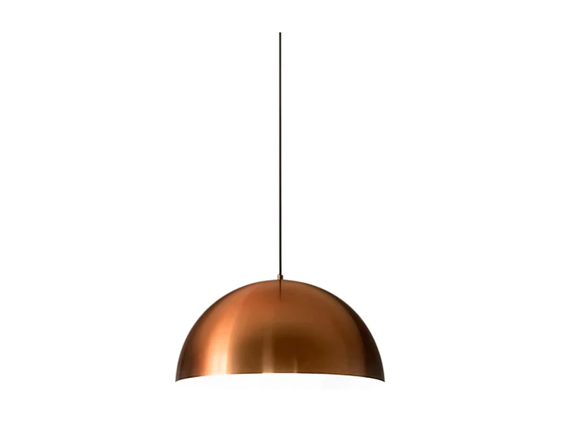 Bonella - Luminária pendente de cobre 1XE27 max 1X60W IP20 - Luminária de teto com design moderno em alumínio - Soquete E27