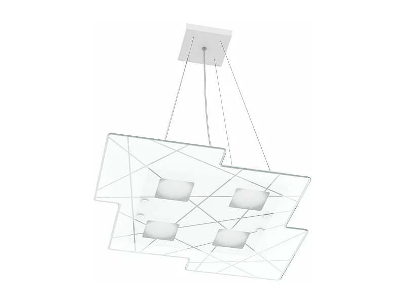 Focus Sospensione 4 Luci