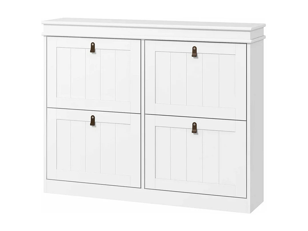 Schoenenrek – 105x24x82,5 cm – Wit – MDF