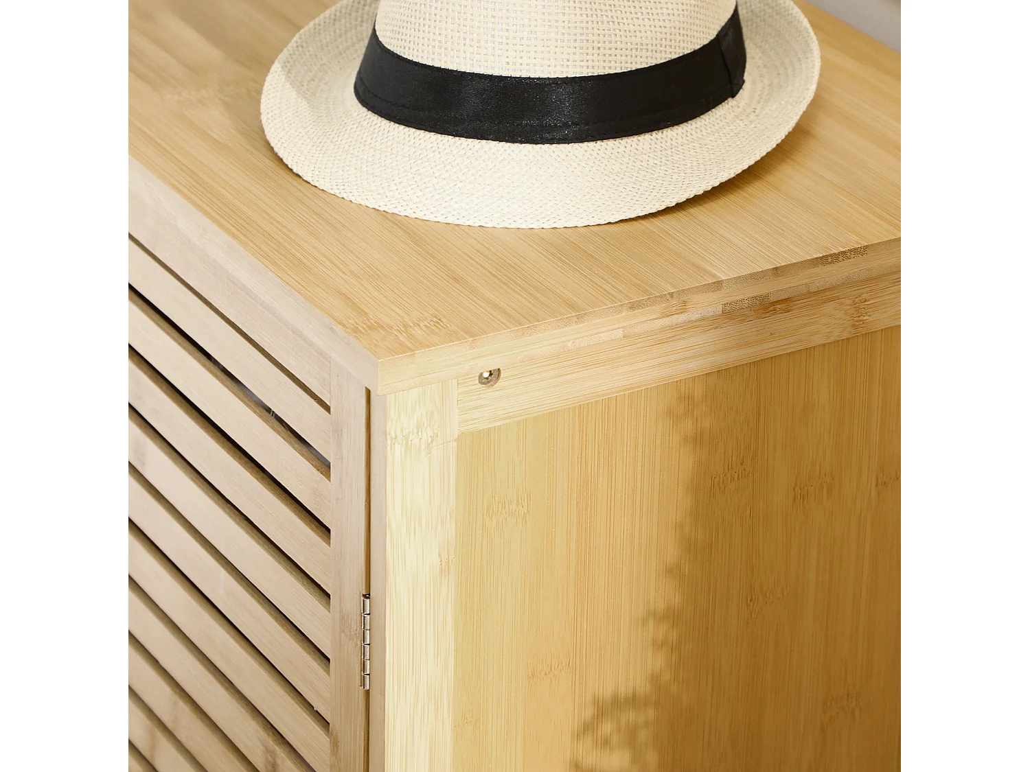 Armário Moderno Nice em Branco para Armazenamento Vertical - 100x35x80 cm