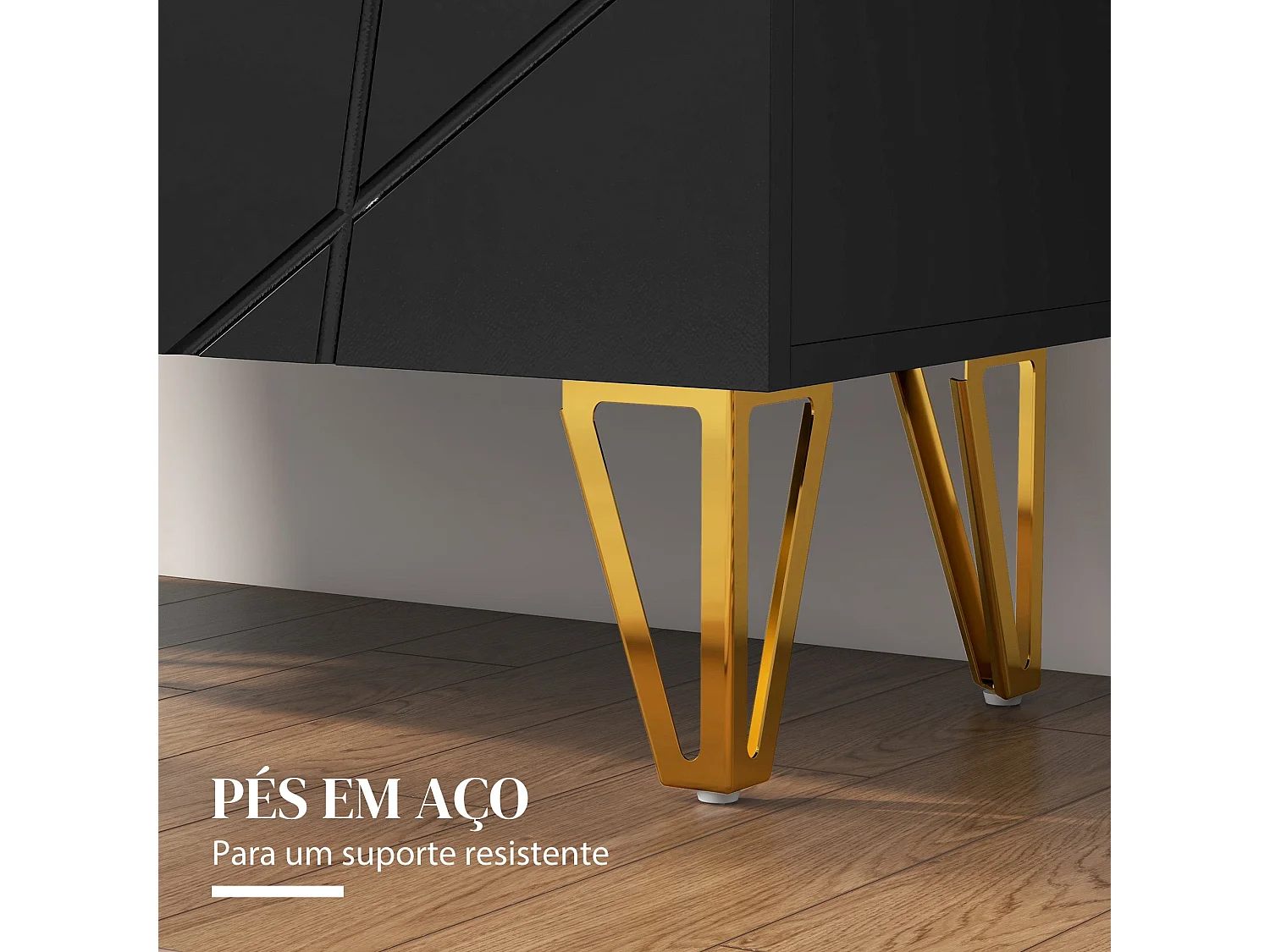 Zapatero Pro Homcom 2 puertas + 5 estantes negro 97x72x31,5 cm