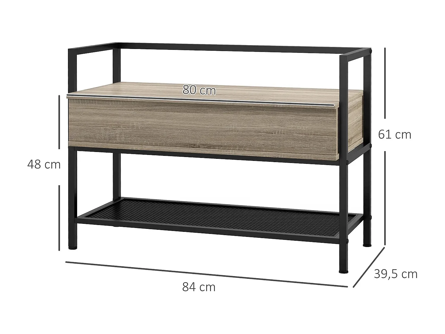 Banco Sapateira Chamonix: Estilo e Funcionalidade para Organizar Seu Espaço