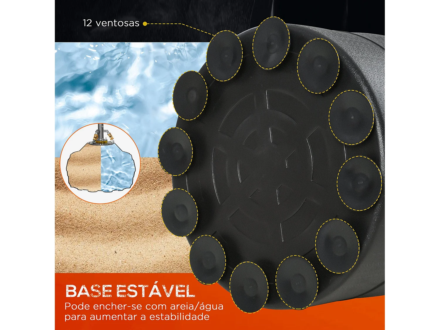 Saco de Boxe Ajustável para Adultos - 170 cm com Base Preenchível para Treinos Eficientes