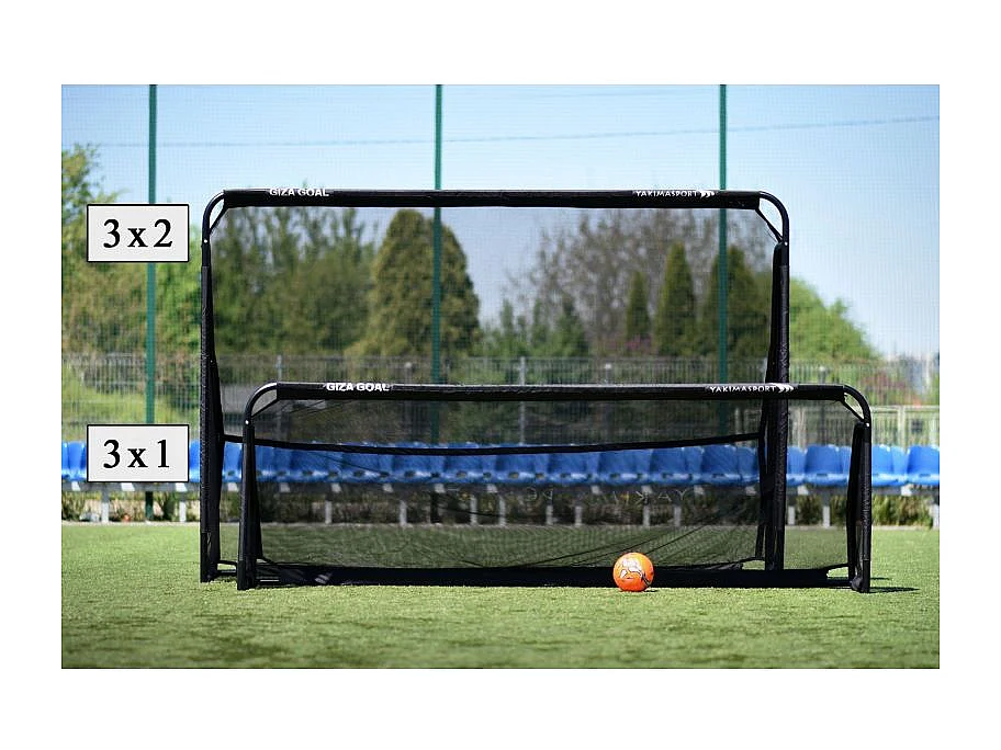 Goleira de Futebol GIZA 3x2m - Alta Qualidade para Treinos e Jogos