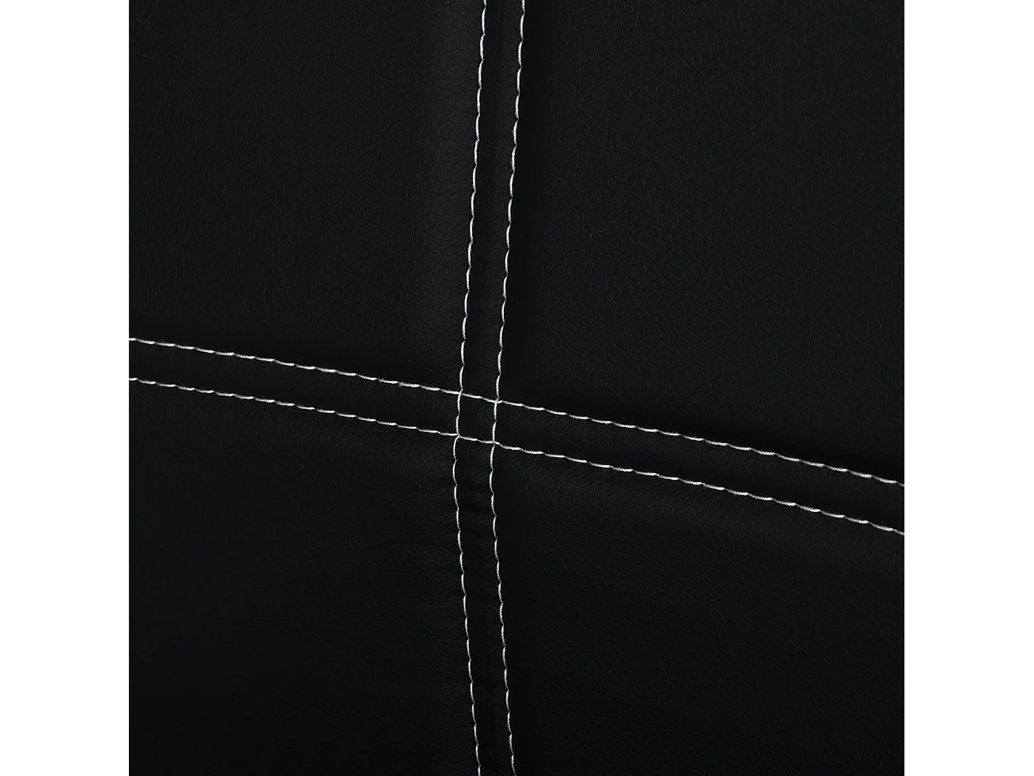 Conjunto de Mesa de Jantar com 4 Cadeiras em Vidro Temperado e Estofadas em PU