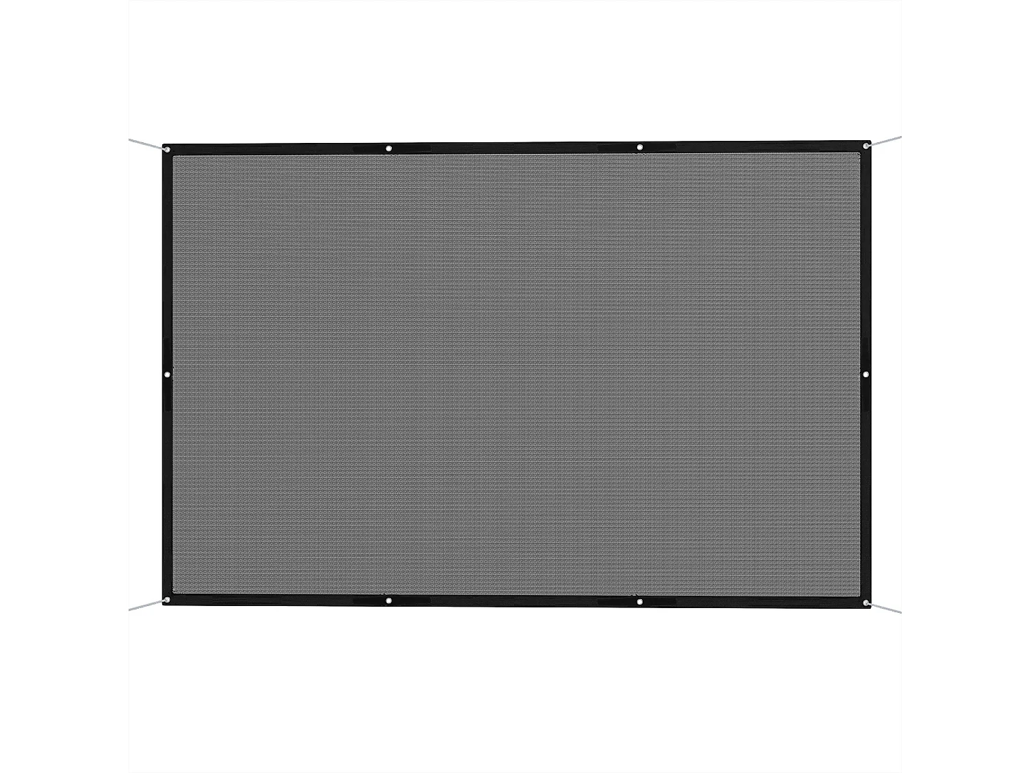 Vela de Sombra Triangular Modena 3x2 para Jardim e Varanda