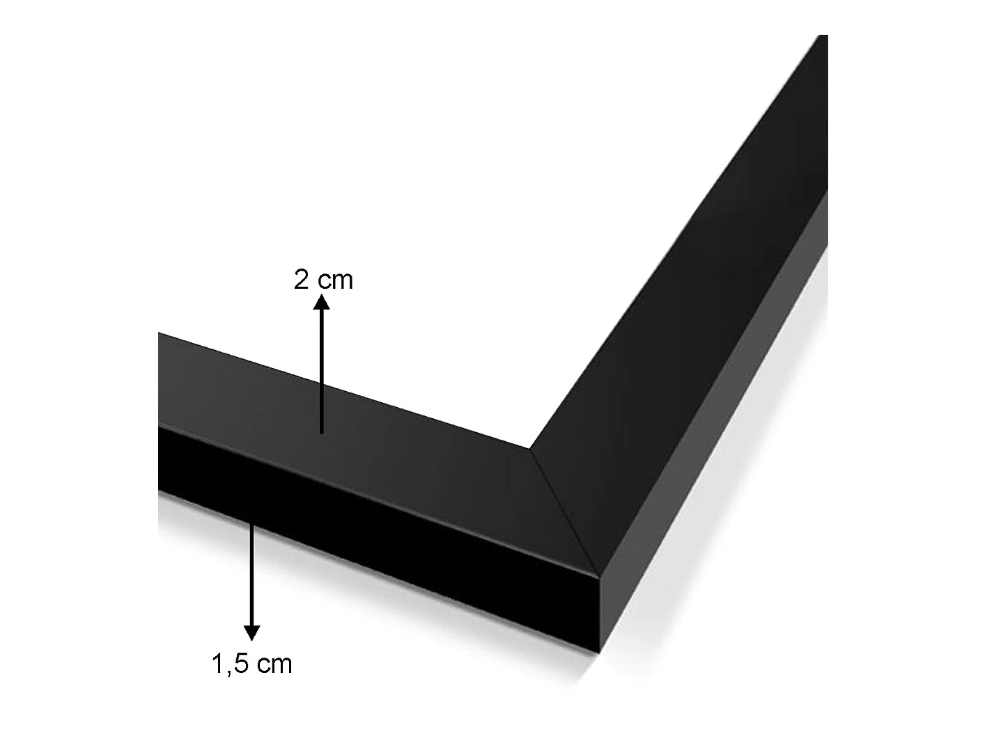 Quadro Decorativo emoldurado Preto e Branco - Elegância para o Seu Espaço