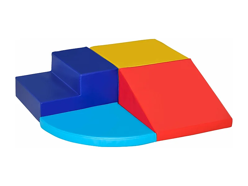 Conjunto de 4 Blocos de Psicomotricidade Multicoloridos para Crianças - Brinquedo Educativo de Construção