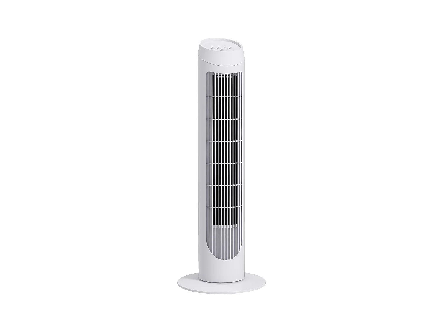 Ventoinha de Coluna Silenciosa de 45W com 3 Velocidades e Oscilação de 70° - Ideal para Sala, Quarto e Escritório