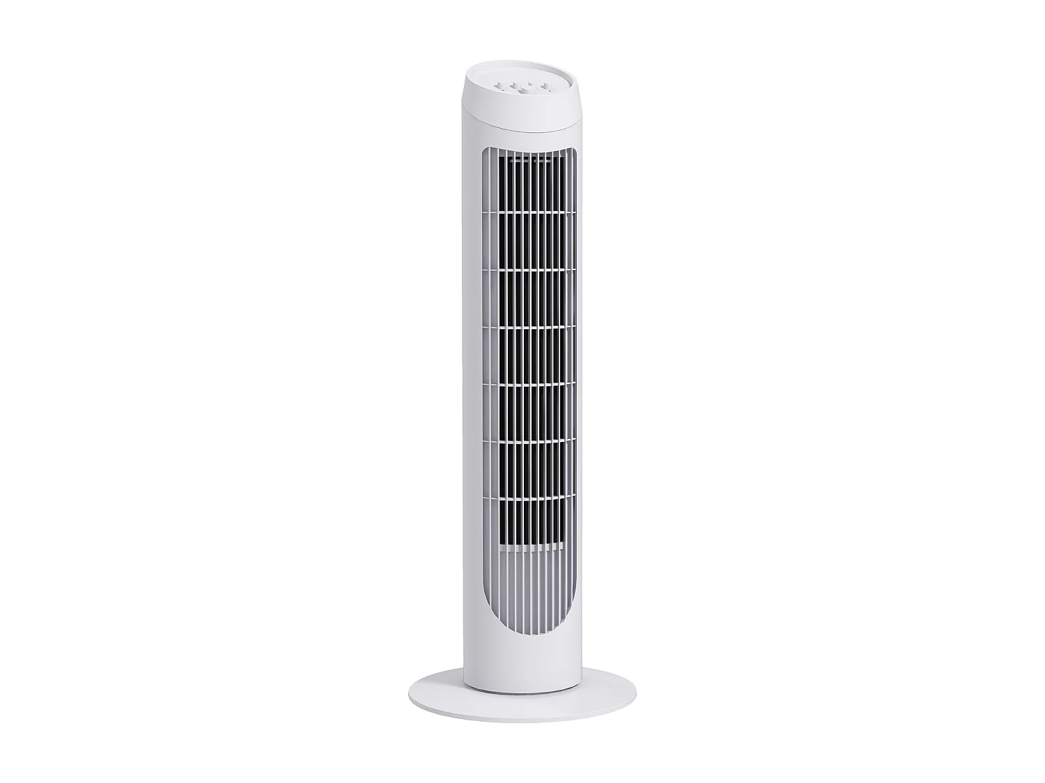 Ventoinha de Coluna Silenciosa de 45W com 3 Velocidades e Oscilação de 70° - Ideal para Sala, Quarto e Escritório