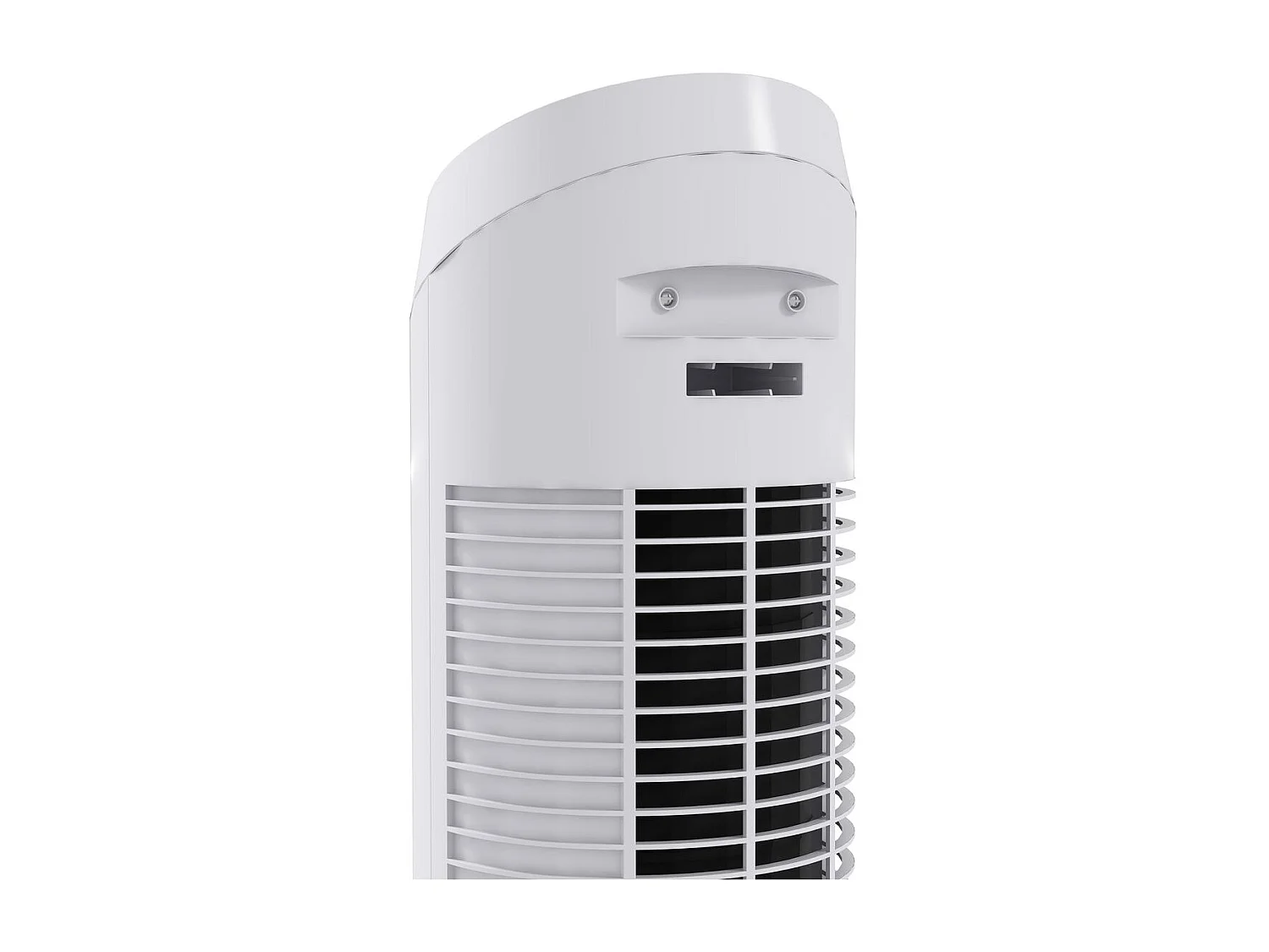 Ventilador de torre Homcom 45W 3 velocidades oscilante blanco 75 cm