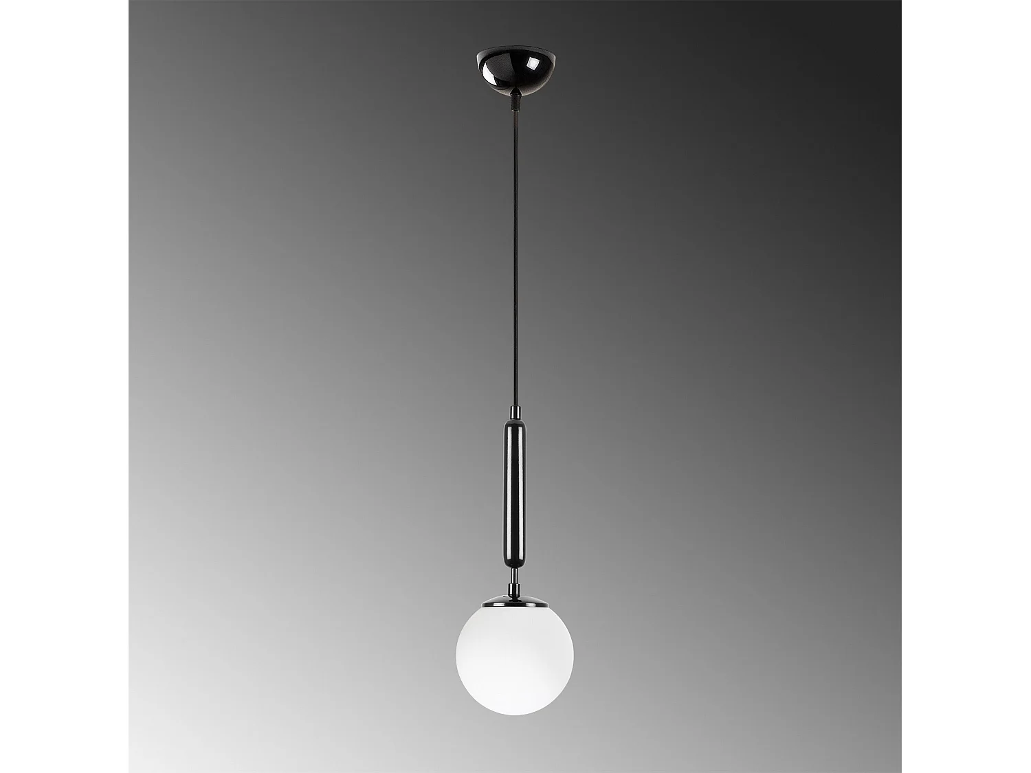 Candeeiro Preto e Branco King - Elegância e Modernidade para Sua Casa