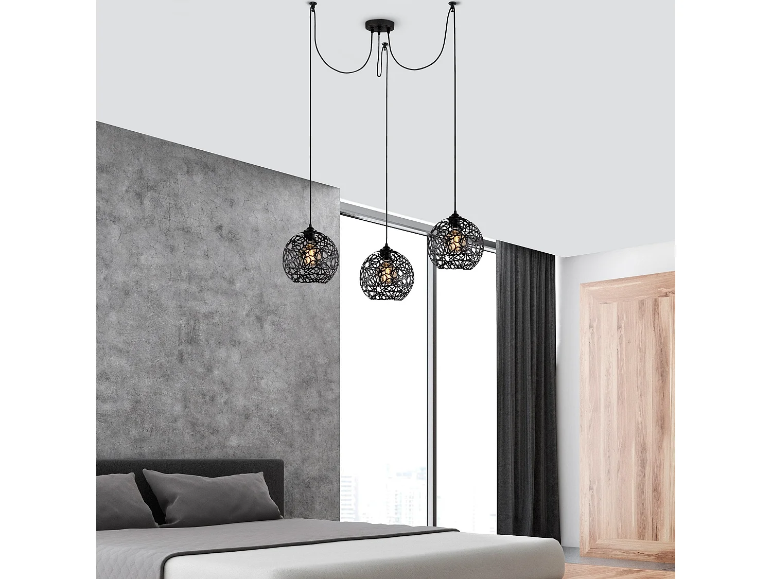 Candeeiro Elegante Fellini MR-897 para Transformar o Seu Espaço