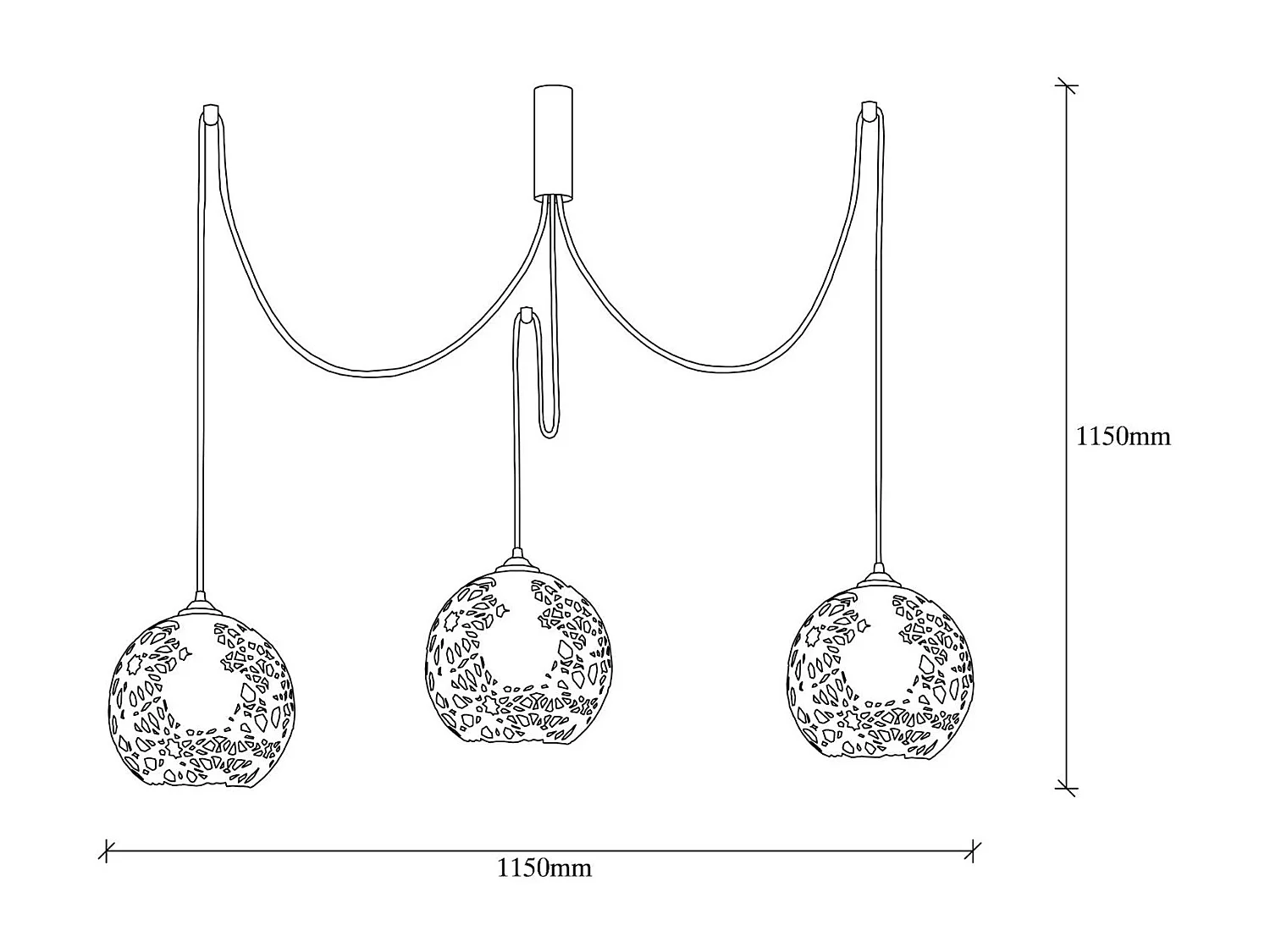 Candeeiro Elegante Fellini MR-897 para Transformar o Seu Espaço