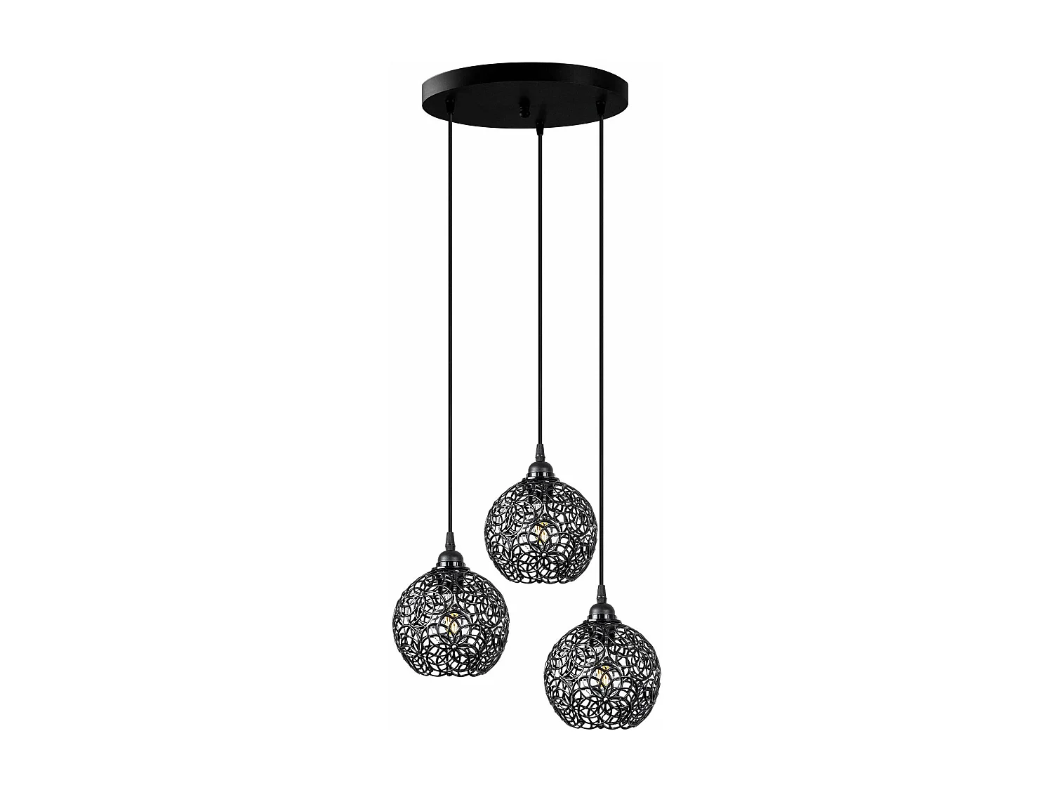Candeeiro de Metal Preto Elegante - Design Moderno e Ajustável