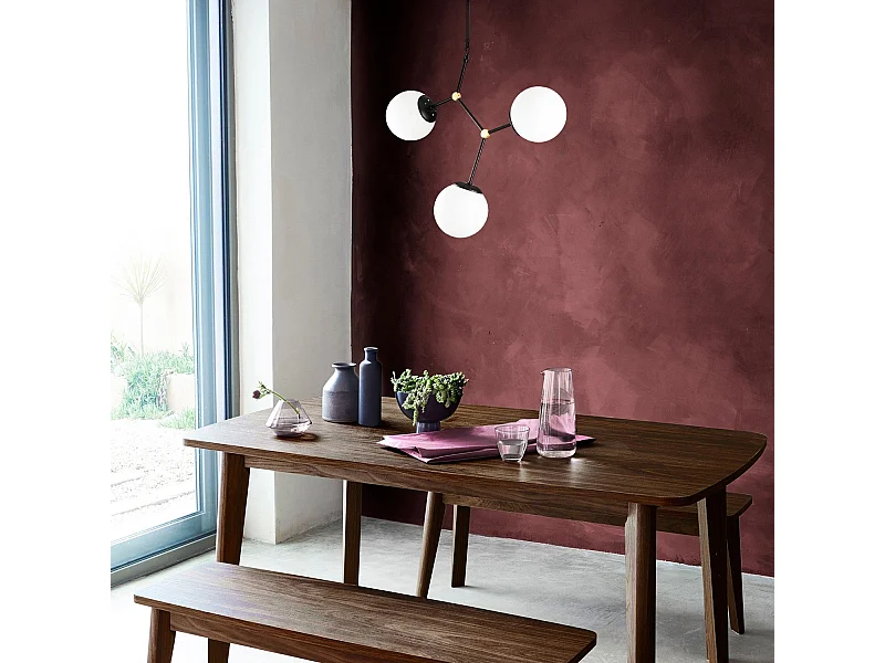 Candeeiro Elegante Preto e Branco - Damar 6316 para Transformar o Seu Espaço