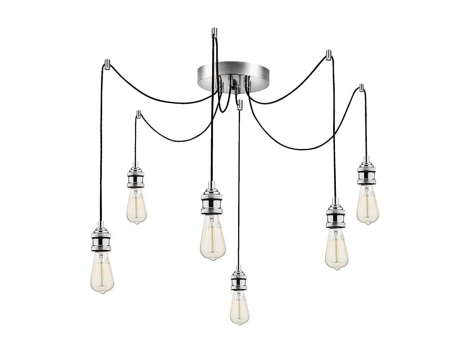 Candeeiro Cromado Ajustável - Elegância e Nostalgia para o Seu Espaço