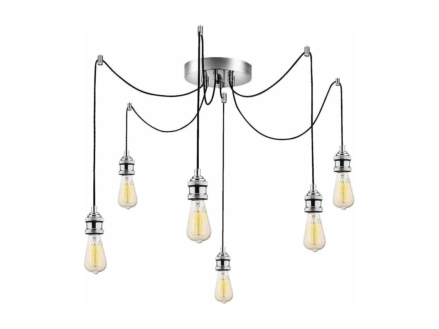 Candeeiro Cromado Ajustável - Elegância e Nostalgia para o Seu Espaço