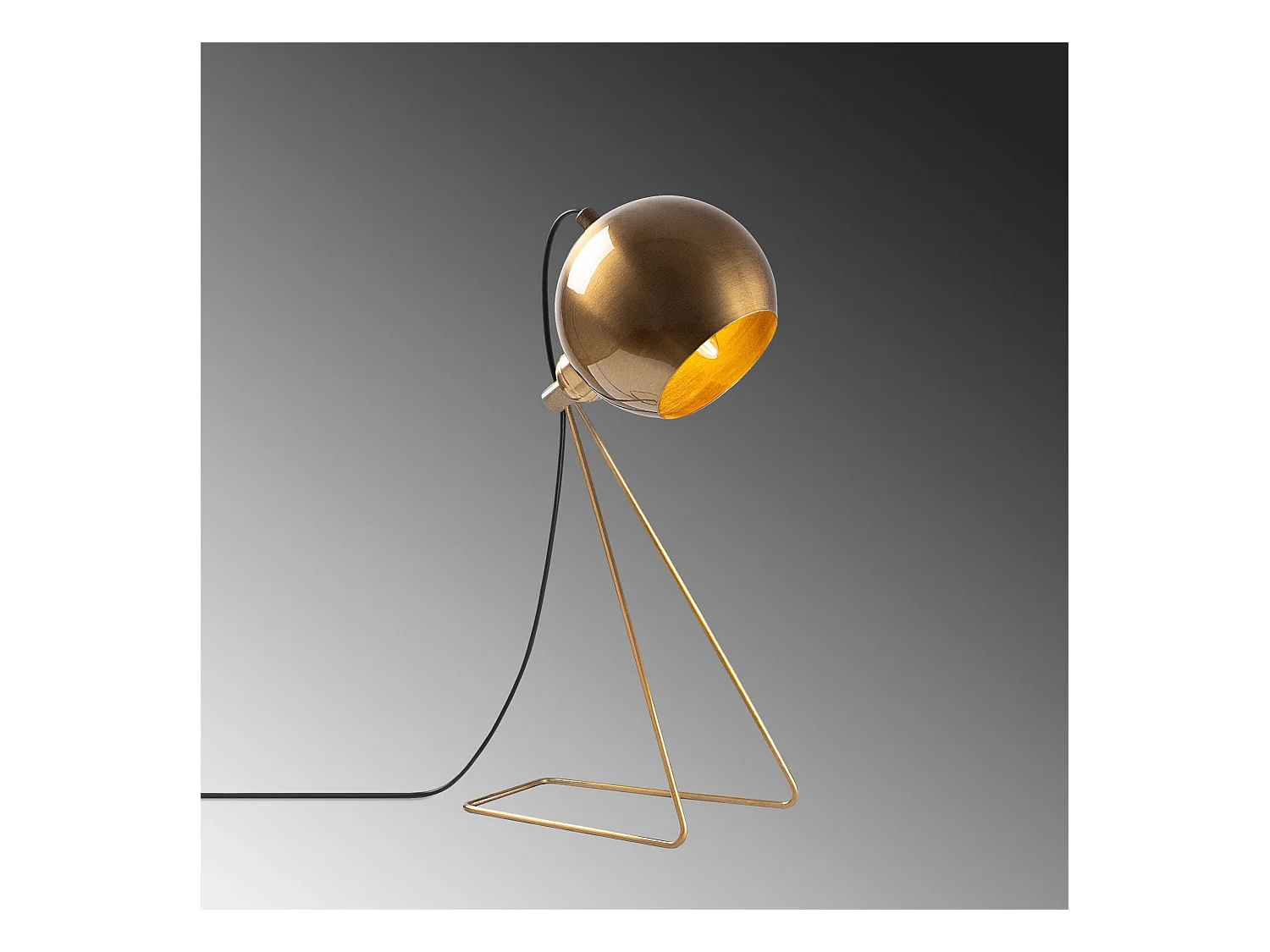 Candeeiro de Mesa Elegante - Mistura de Estilo Vintage e Moderno