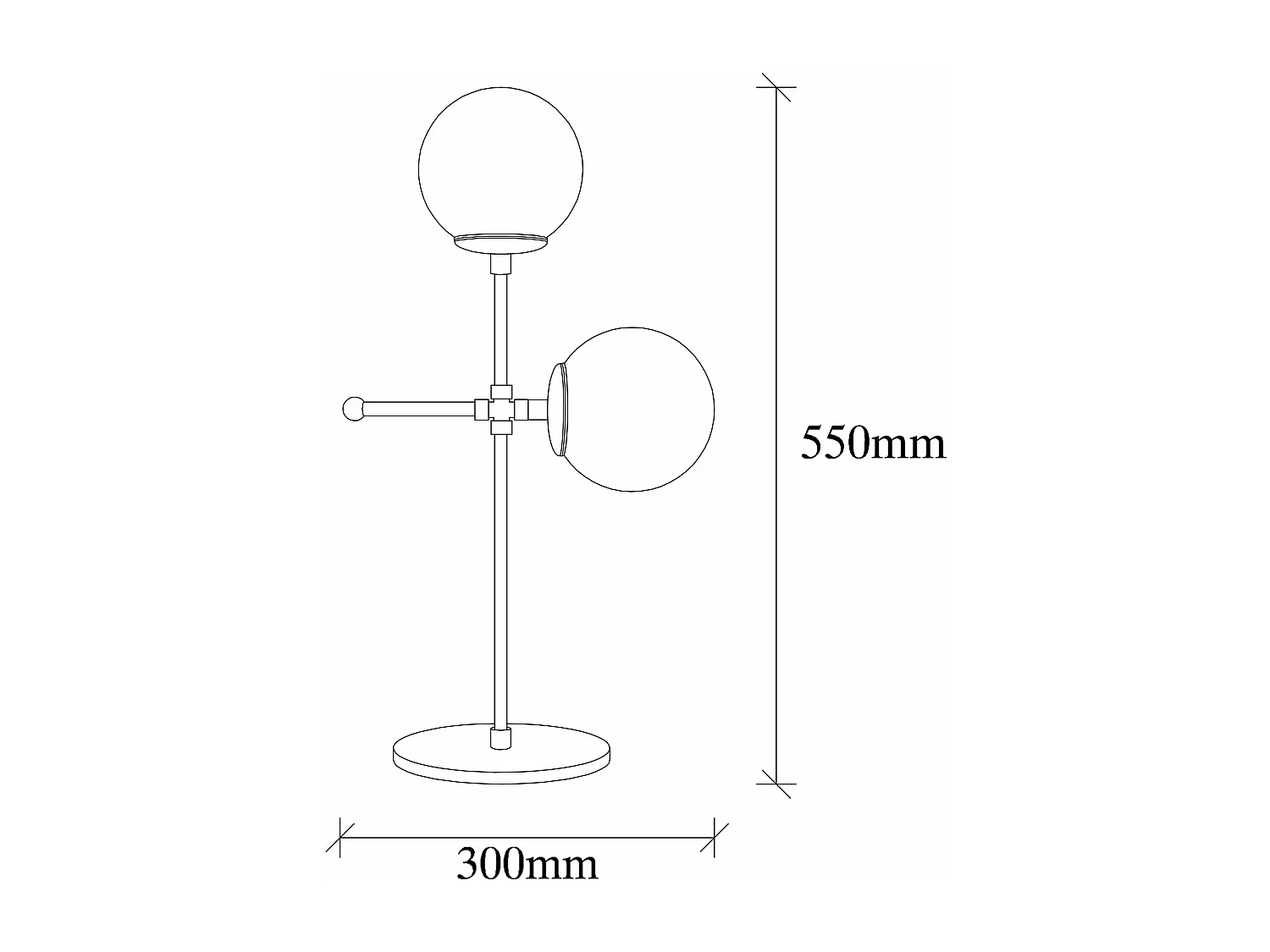 Candeeiro de Mesa Elegante Mudoni - Sofisticação e Glamour para o Seu Espaço