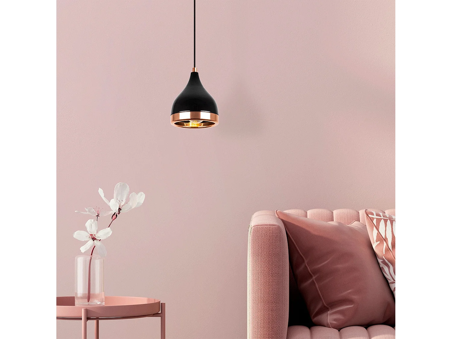 Conjunto Elegante de Abajur e Candelabro Yıldo - Set6 para Decoração Sofisticada