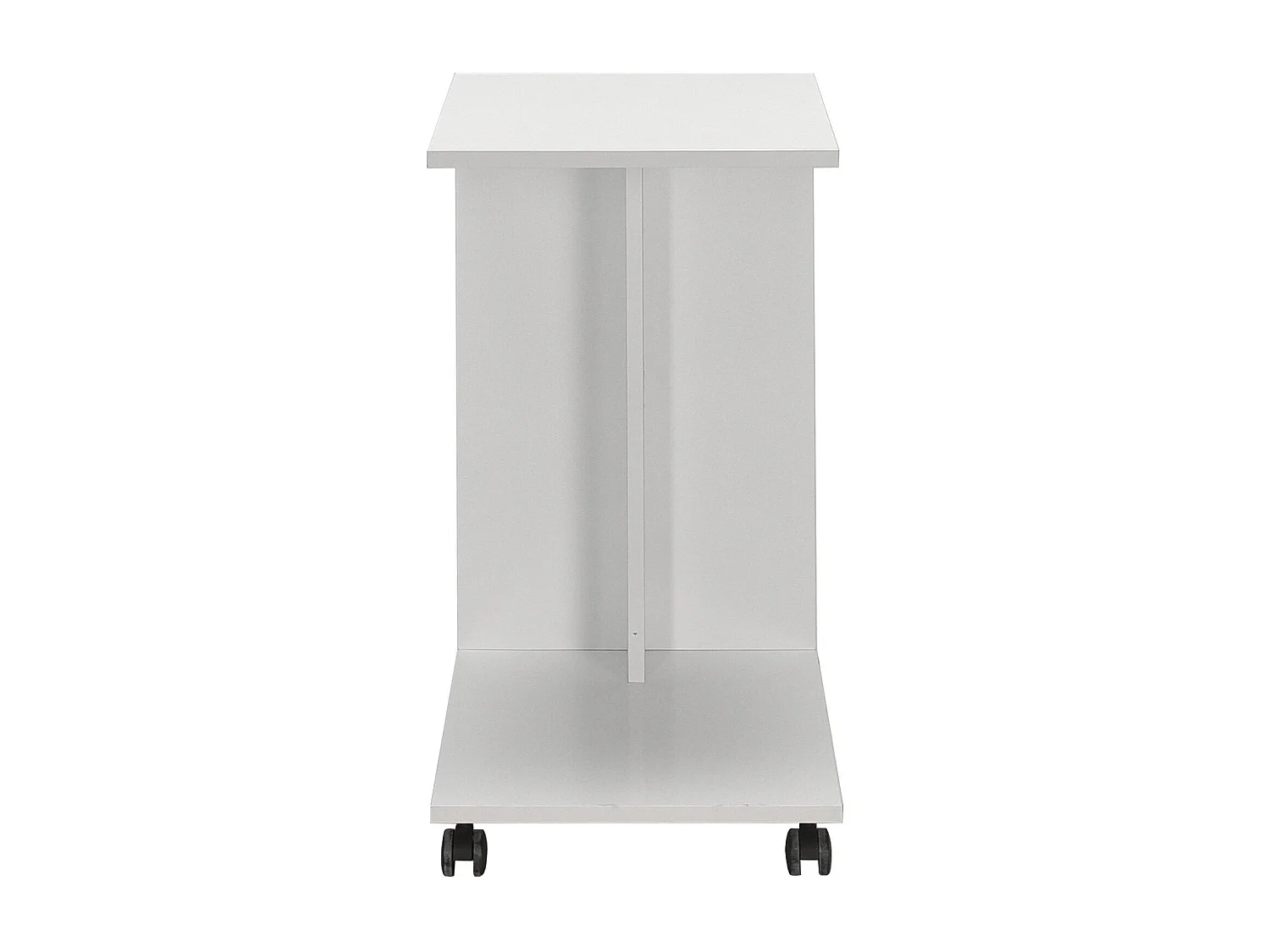 Mesa de Apoio Volare em Branco - Design Moderno 35x65x45cm