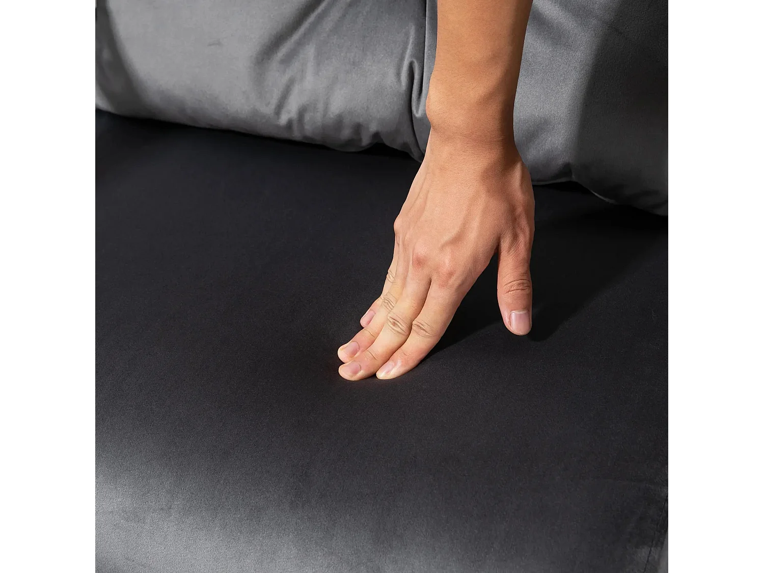 Poltrona-Cama Lopez Cinza com Encosto Ajustável e Design Moderno para Conforto e Estilo