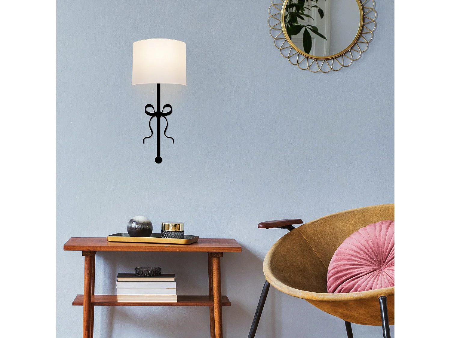 Candeeiro de Parede Asaf 6982 - Elegância e Modernidade para o Seu Espaço