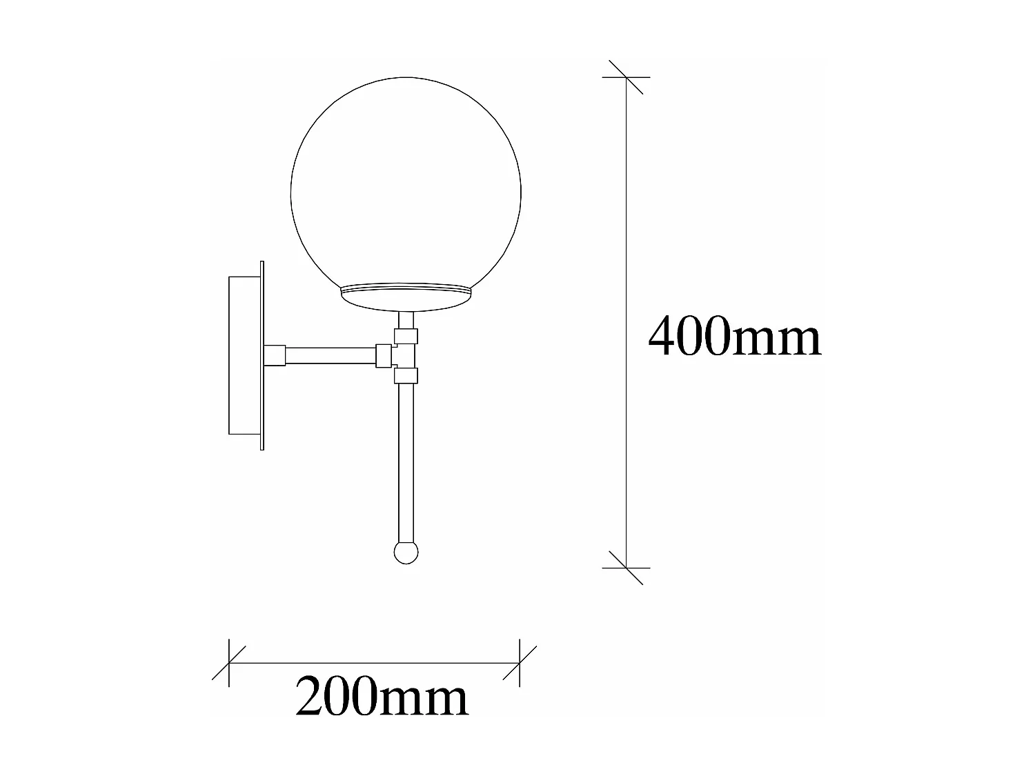 Candeeiro de Parede Moderno e Elegante Mudoni MR-953