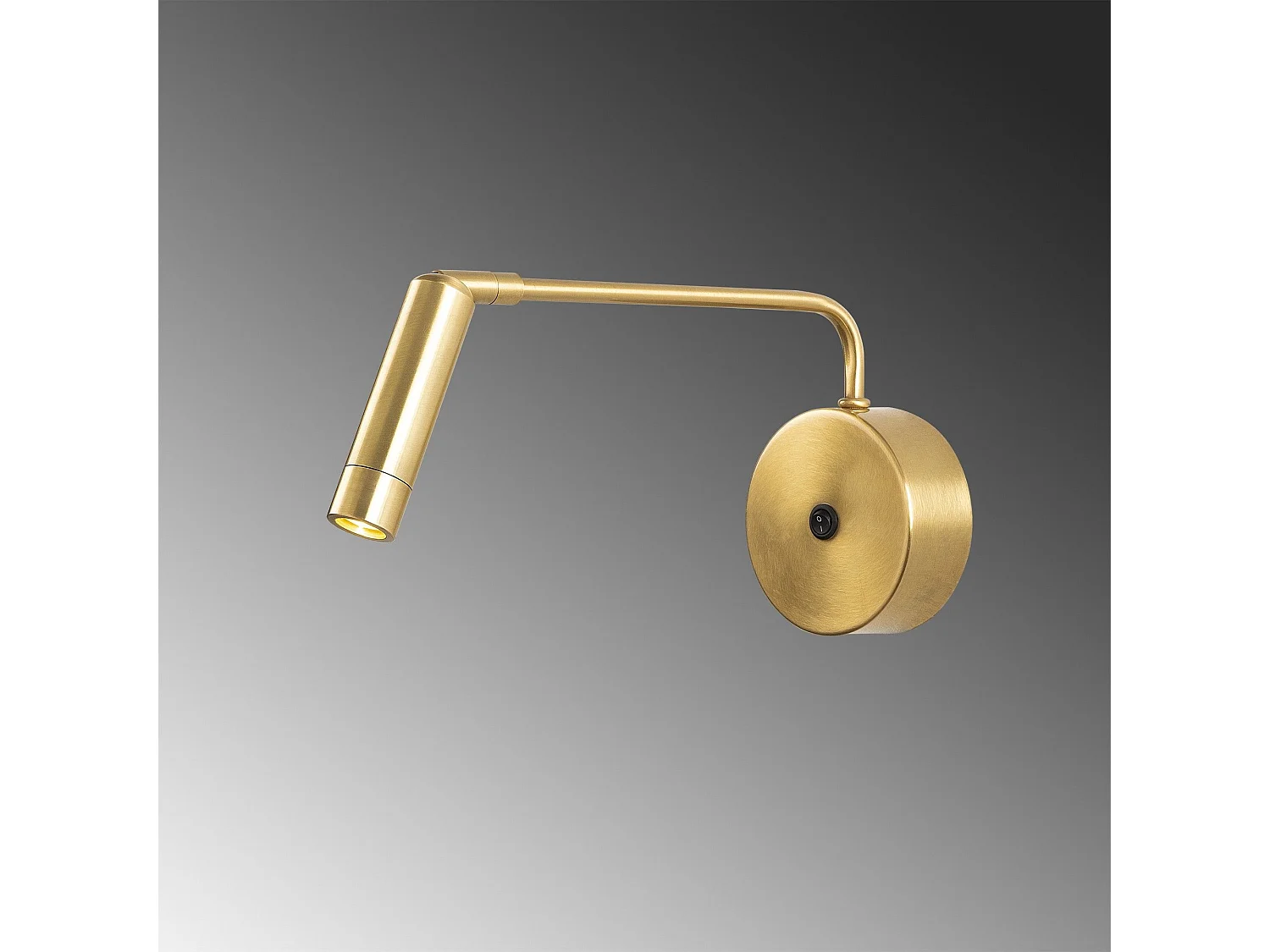 Candeeiro de Parede Elegante Uğur 6041 em Alumínio Amarelo e Preto