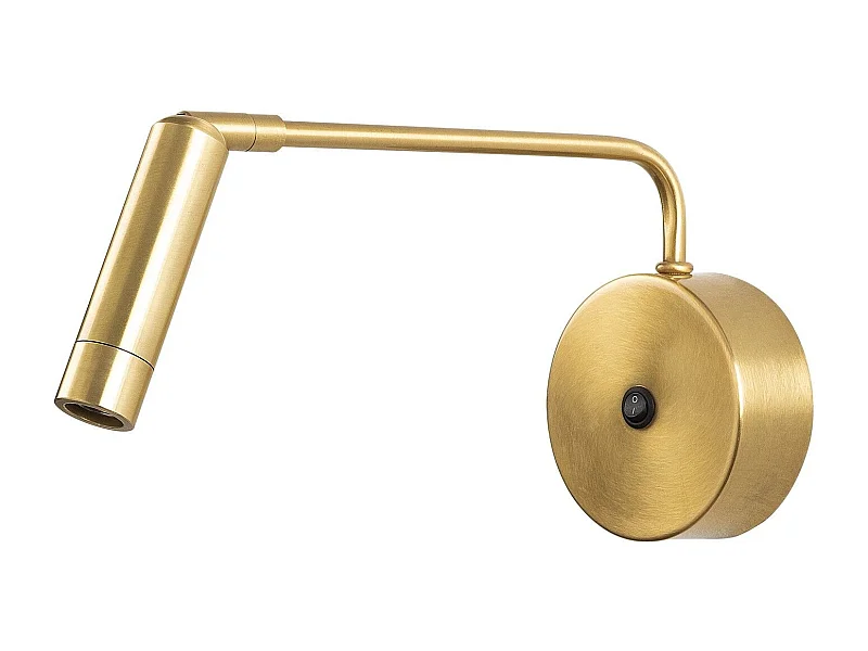 Candeeiro de Parede Elegante Uğur 6041 em Alumínio Amarelo e Preto