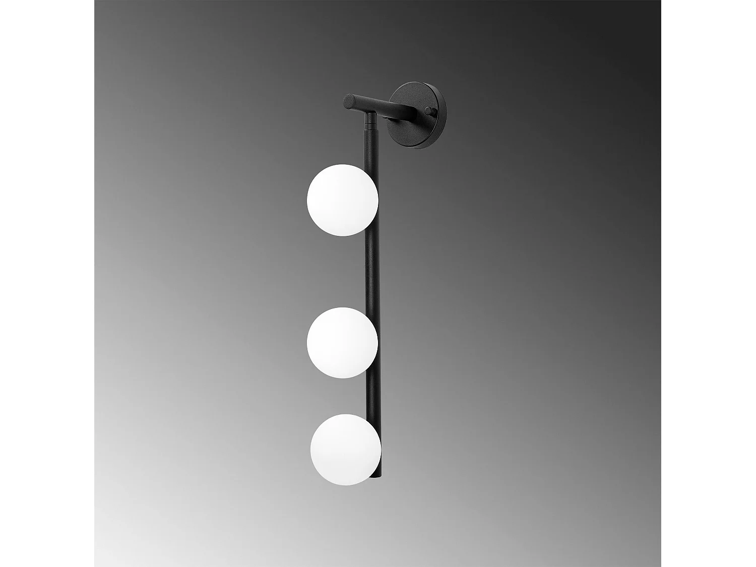 Candeeiro de Parede Elegante em Preto e Branco - Transforme Seu Espaço