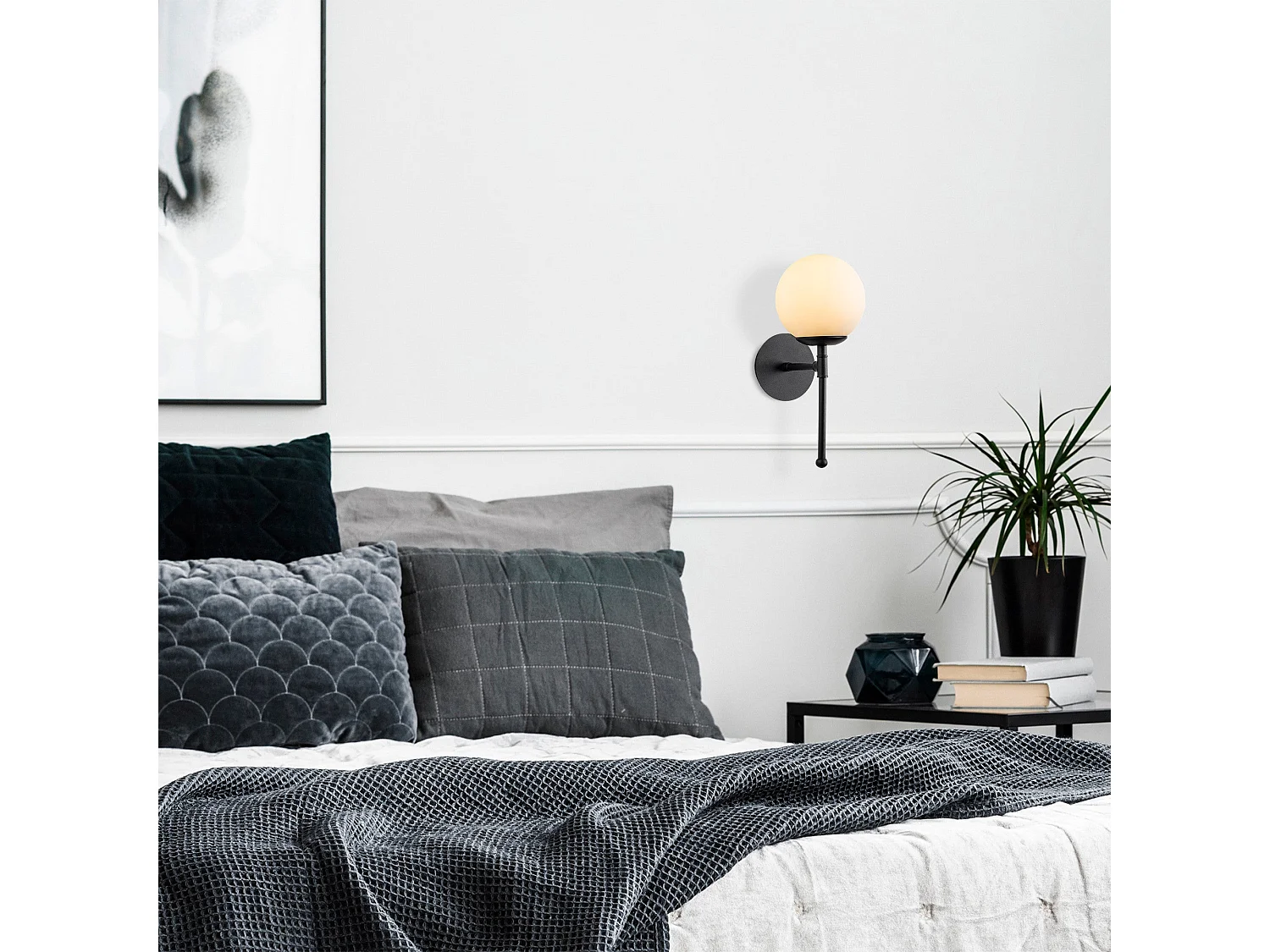 Candeeiro de Parede Moderno e Elegante para Iluminação Sofisticada