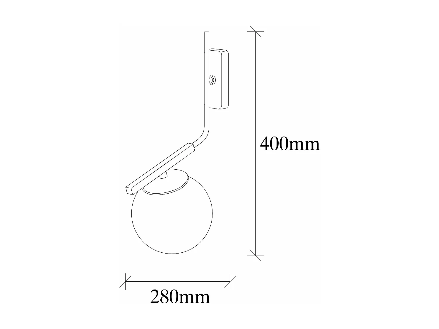 Candeeiro de Parede Yıldız - 4011 Elegante e Sofisticado