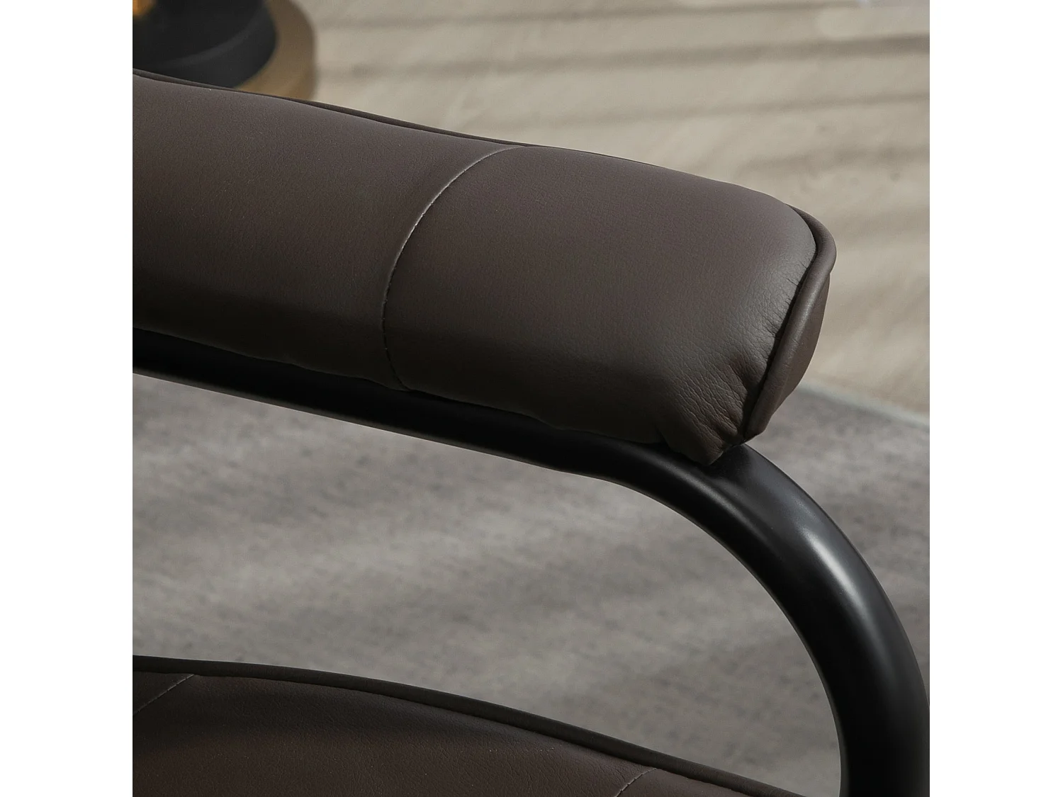 Poltrona de Massagem Elétrica Reclinável e Giratória com Controle Remoto e 10 Zonas de Massagem