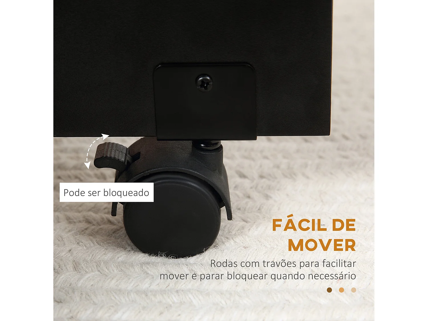 Mesa de Cozinha Dobrável Atman - Preto - Design Moderno e Funcional com 2 Prateleiras e Laterais Ajustáveis