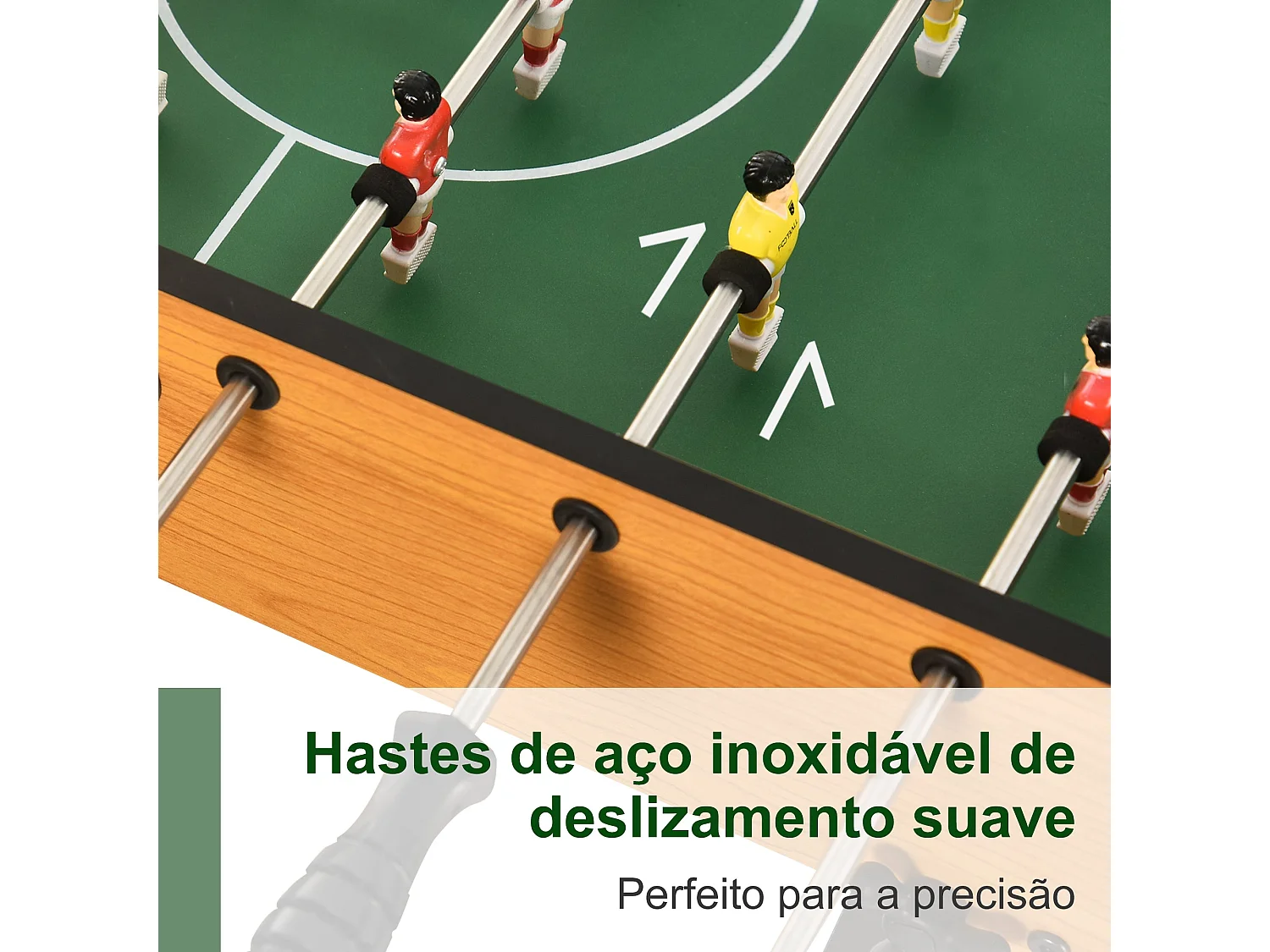 Mesa de Matraquilho Dobrável com 22 Jogadores - Diversão para Crianças e Adultos